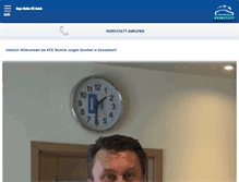Tablet Screenshot of kfz-guenther.de